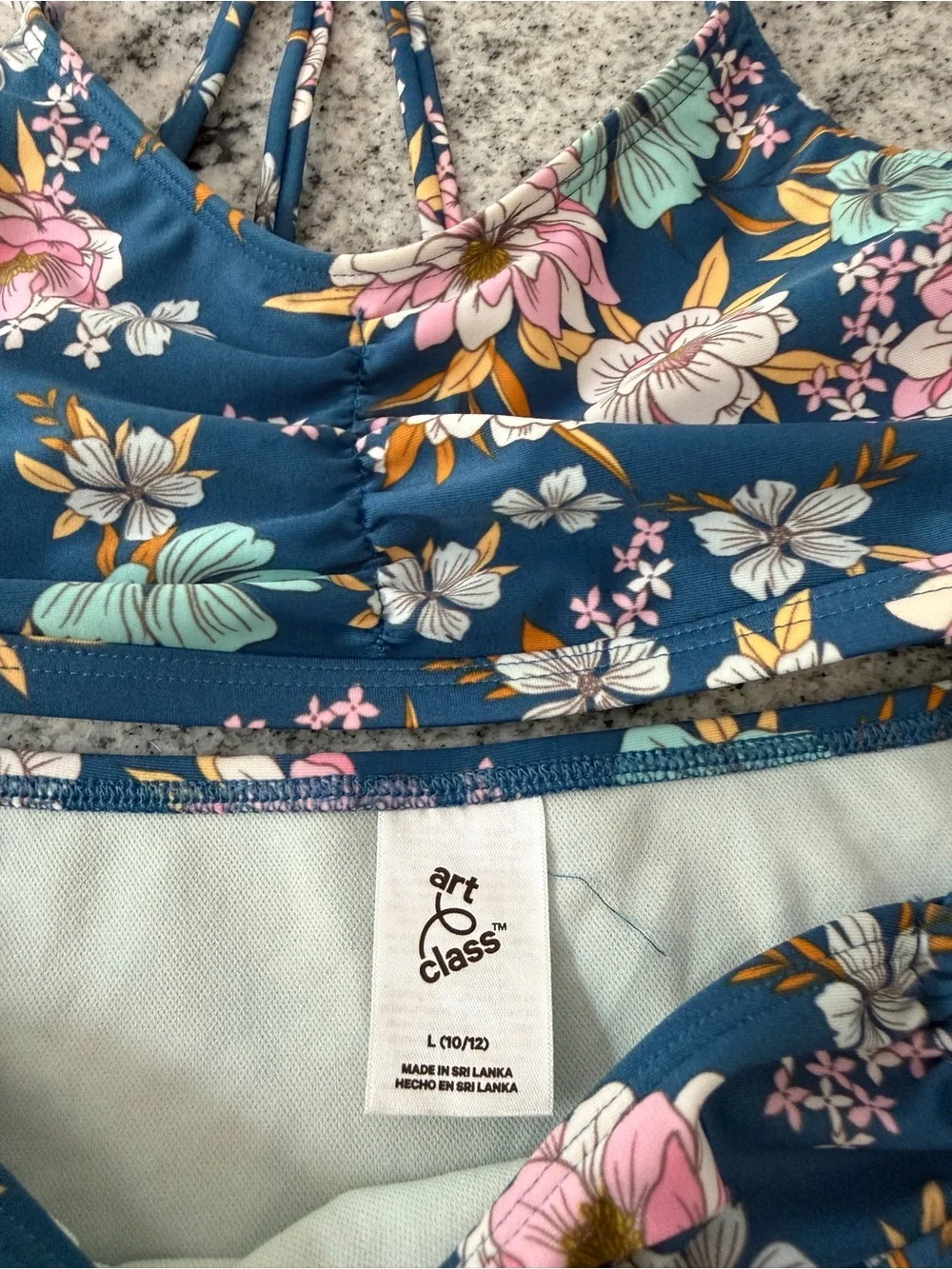 Kids Bottom - Floral Swim Bottoms